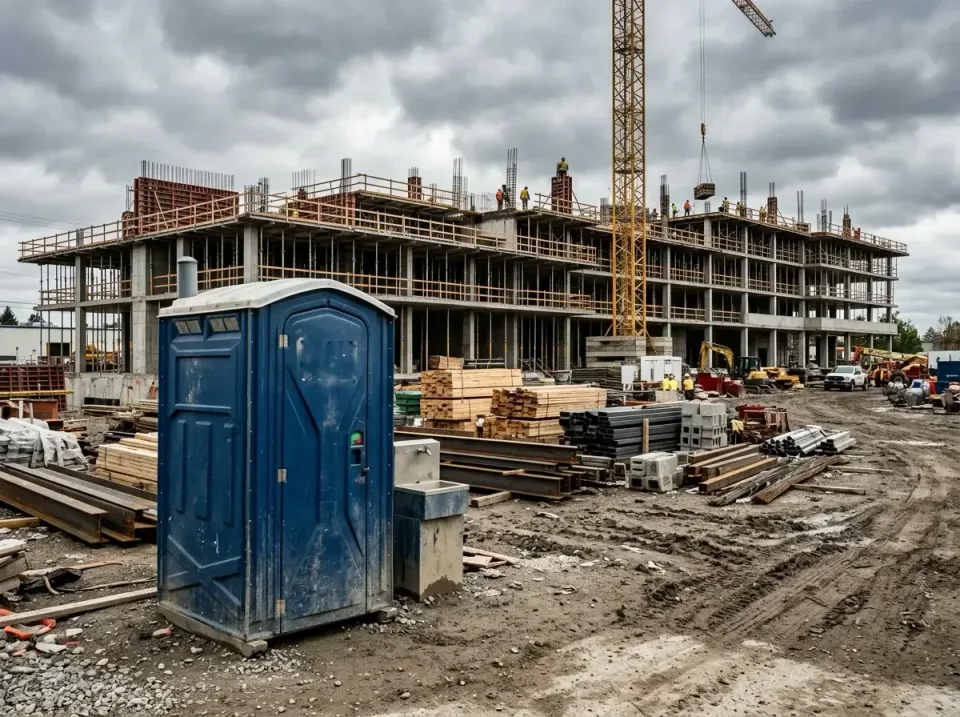Porta Potty — Construction Site Porta Potty — Construction Site